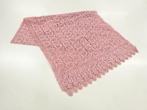 レース花模様ショール